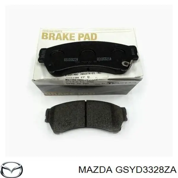 Pastillas freno delanteras Mazda GSYD3328ZA precio, desde 33,79 EUR