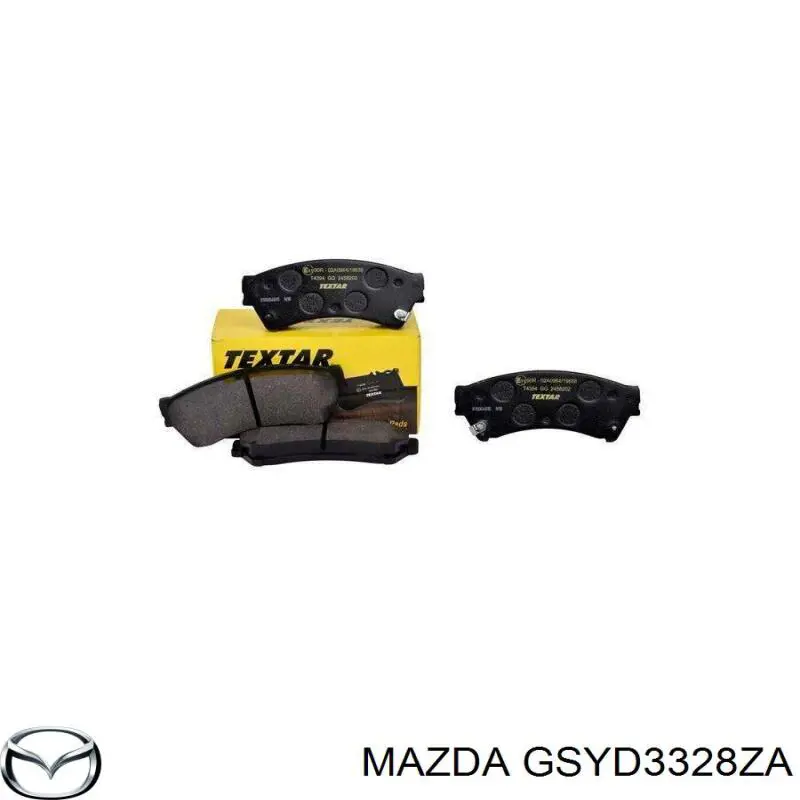 Pastillas freno delanteras Mazda GSYD3328ZA precio, desde 33,79 EUR