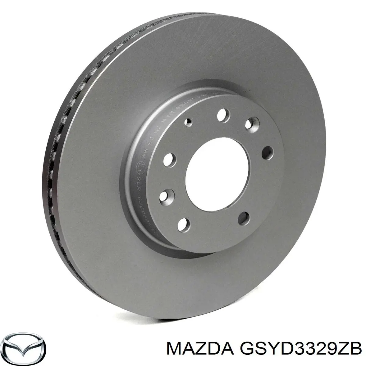 Comprar GSYD3329ZB Mazda Chapa antirruido de fijación de la pastilla de freno delantera