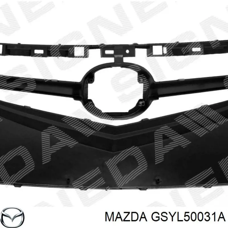 GSYL50031B Mazda paragolpes delantero