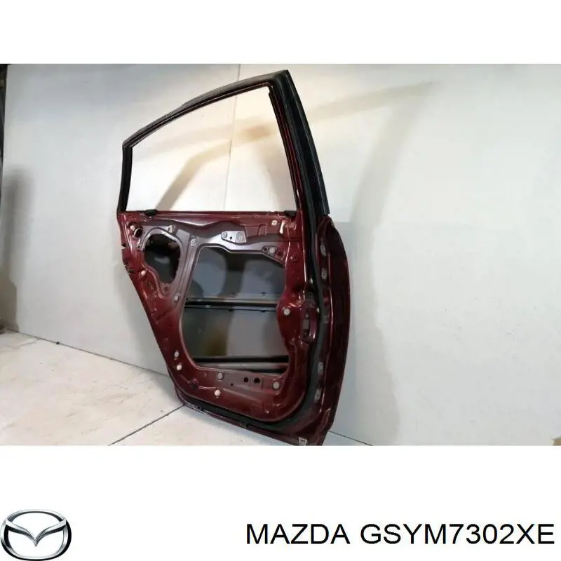 Puerta trasera izquierda para Mazda 6 (GH)