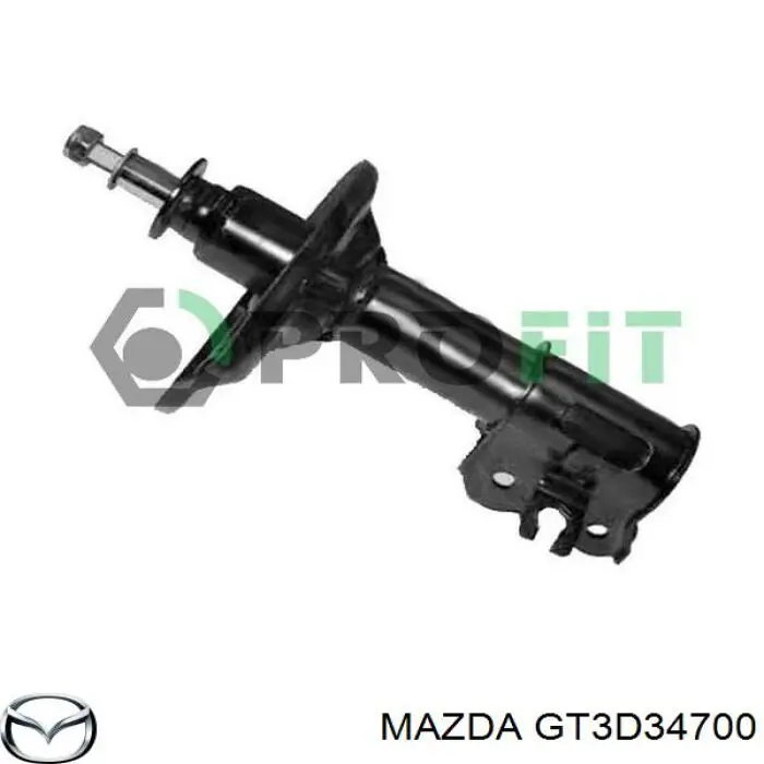 GT3D34700 Mazda amortiguador frontal derecho
