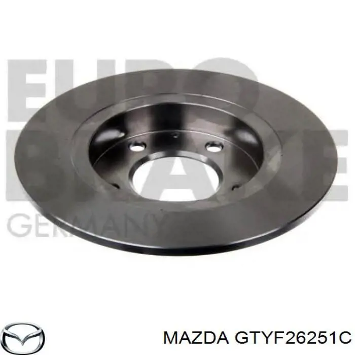 Freno de disco trasero Mazda GTYF26251C precio, desde 47,31 USD