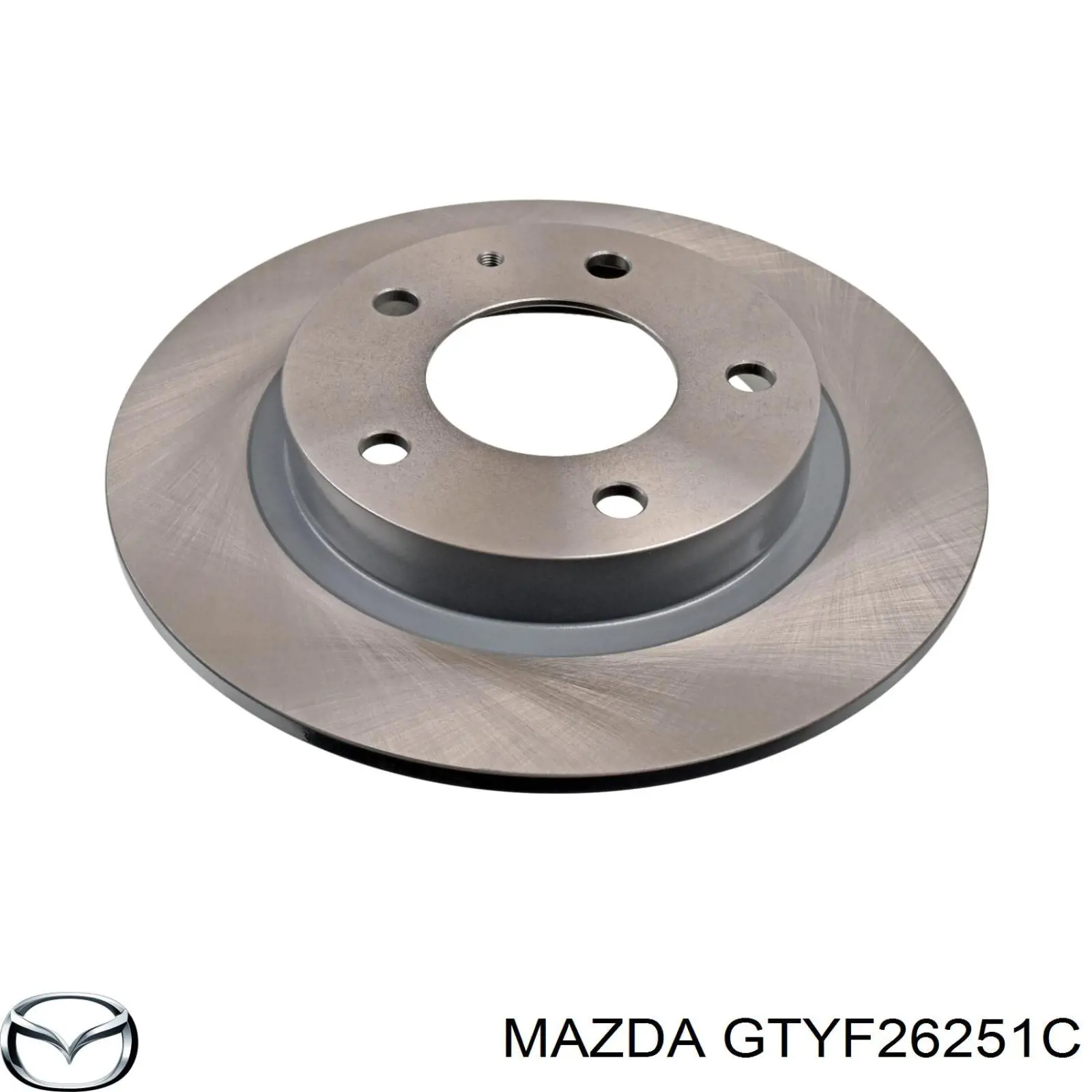 GTYF26251C Mazda disco de freno trasero