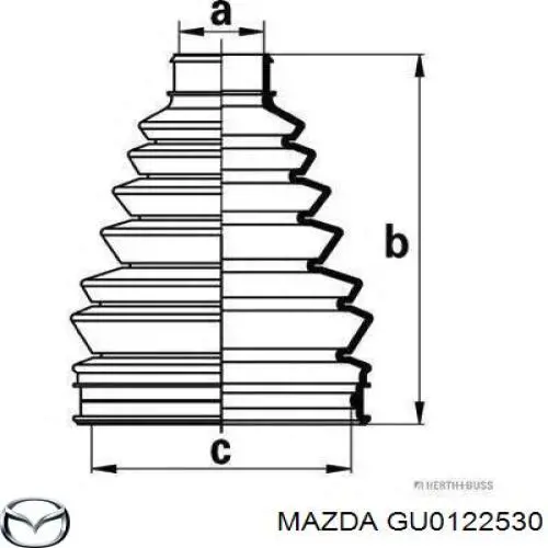 GU0122530 Mazda