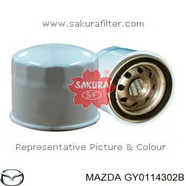 Comprar GY0114302B Mazda Filtros de aceite
