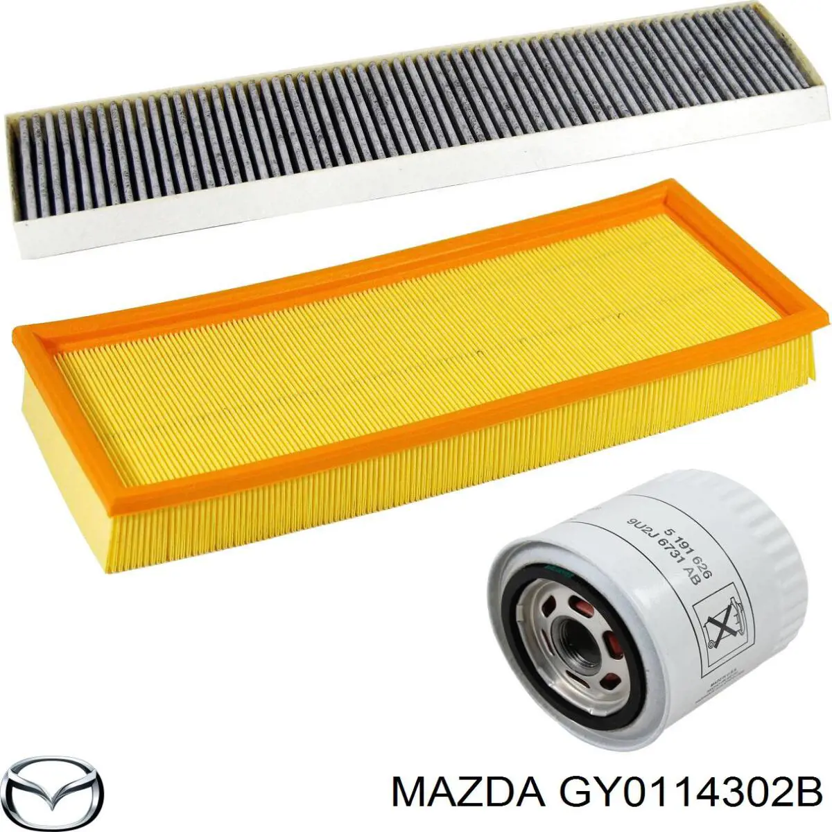 Comprar GY0114302B Mazda Filtros de aceite