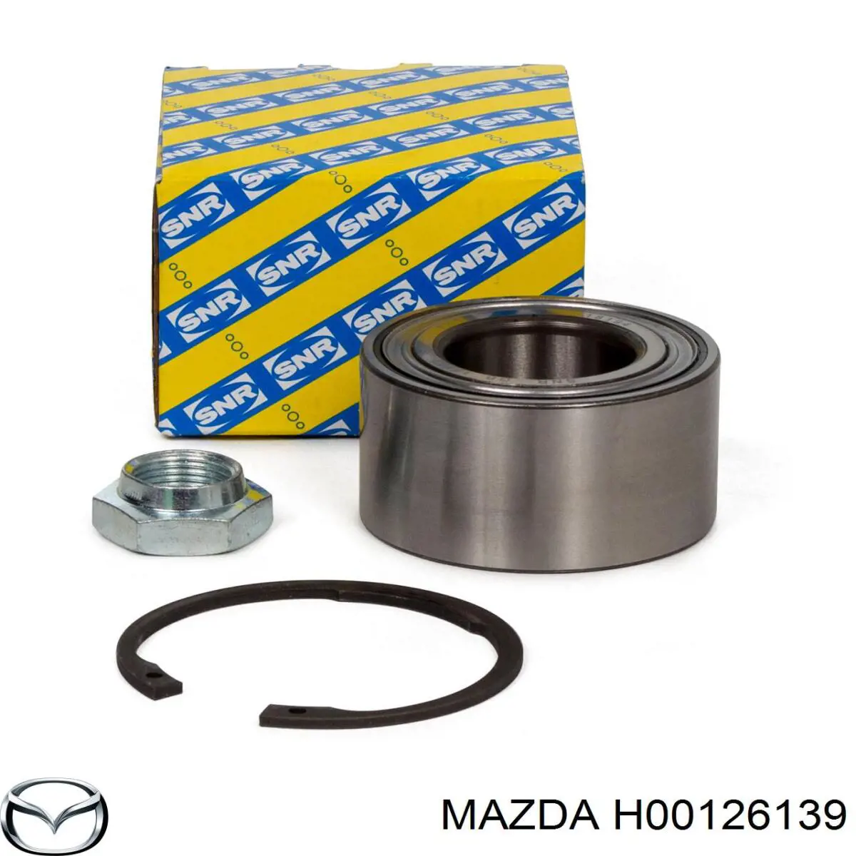 H00126139 Mazda cojinete de rueda delantero/trasero