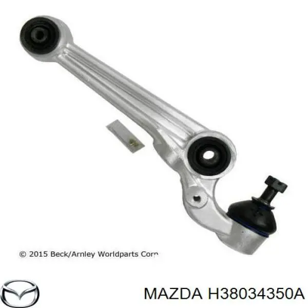 Barra oscilante, suspensión de ruedas delantera, inferior izquierda para Mazda 929 (HD)