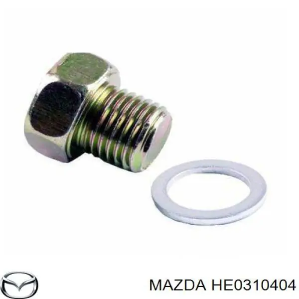 Comprar HE0310404 Mazda Tapón del cárter de aceite