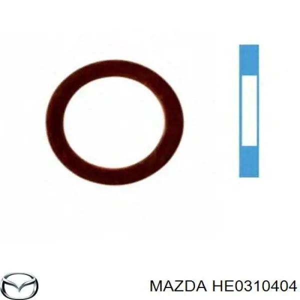 HE0310404 Mazda tapón roscado, colector de aceite