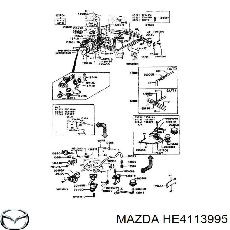  Mazda HE4113995 precio, desde 55,51 EUR