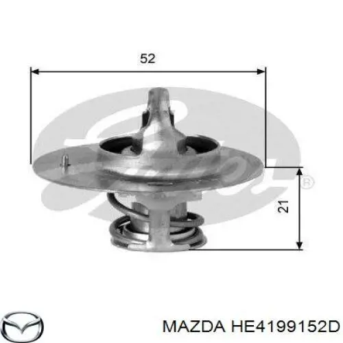 Termostato Mazda HE4199152D precio, desde 15,13 EUR