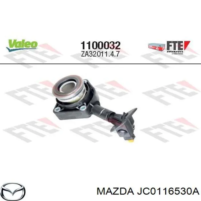 JC0116530A Mazda desembrague central, embrague