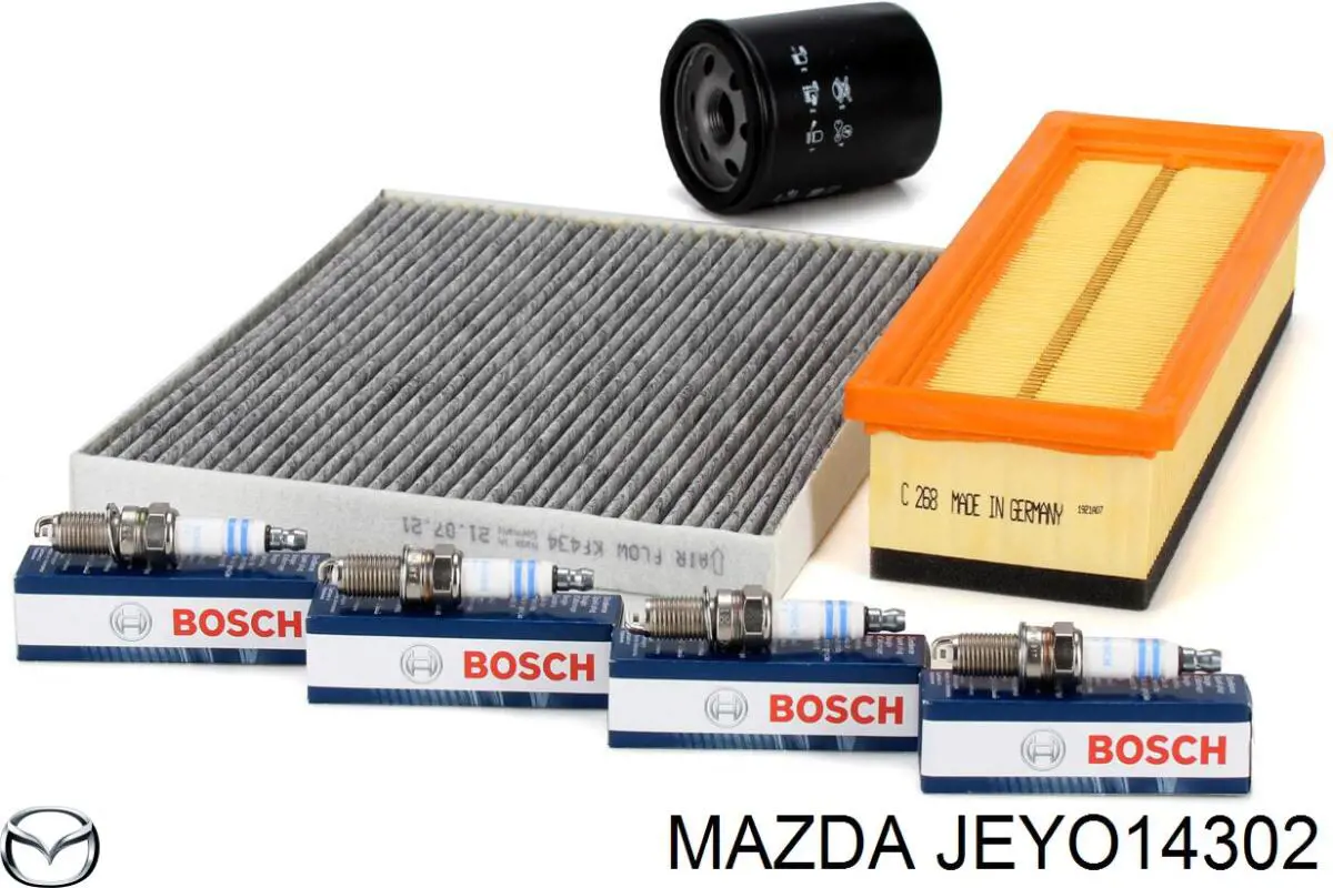 Filtro de aceite JEYO14302 Mazda