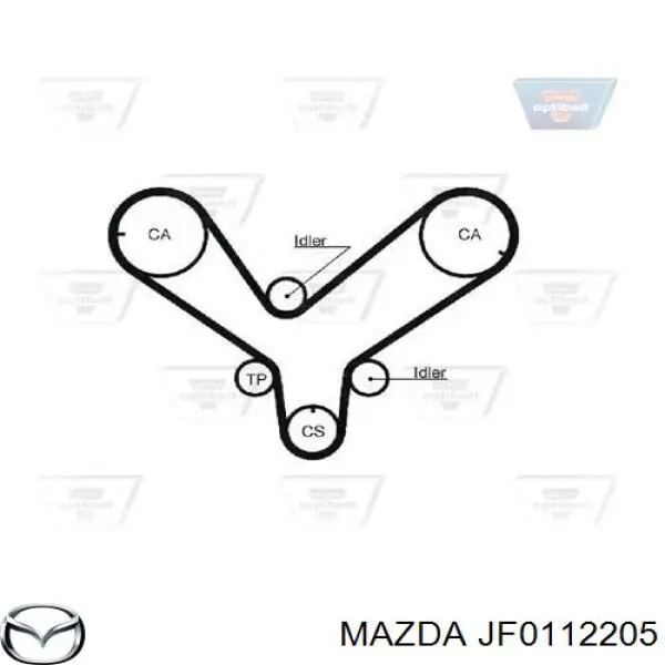 JF0112205 Mazda correa distribucion