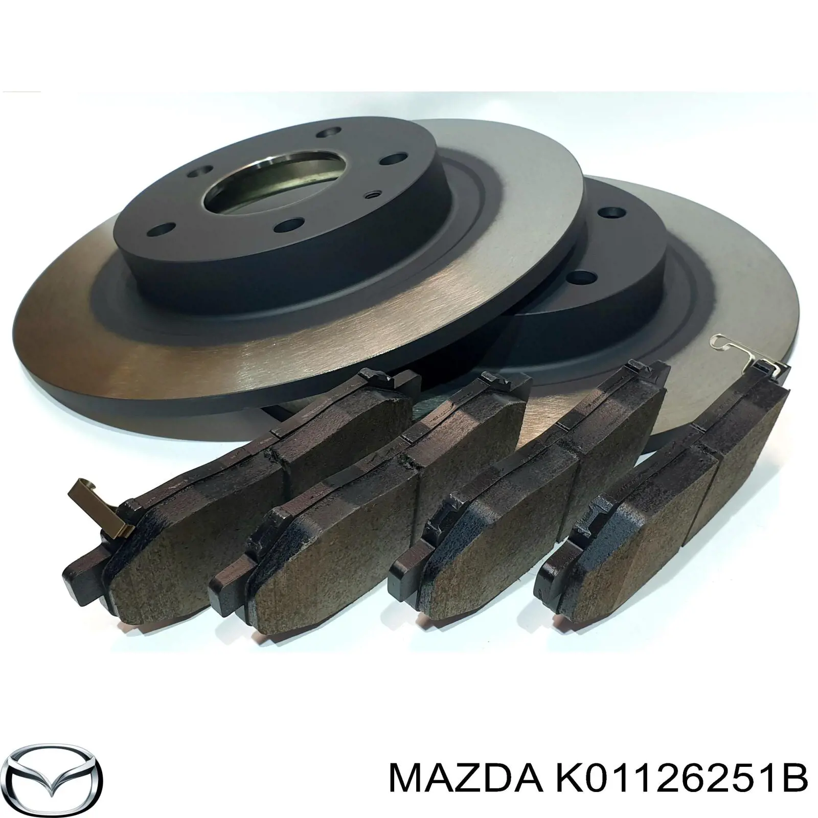 K01126251B Mazda disco de freno trasero