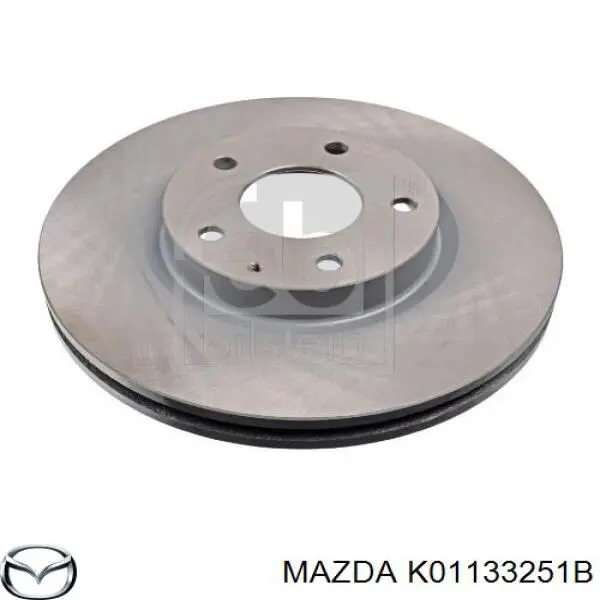 Comprar K01133251B Mazda Freno de disco delantero