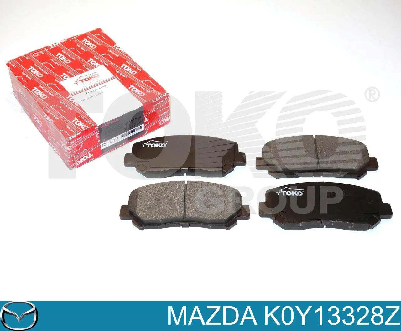 Pastillas freno delanteras Mazda K0Y13328Z precio, desde 29,77 EUR