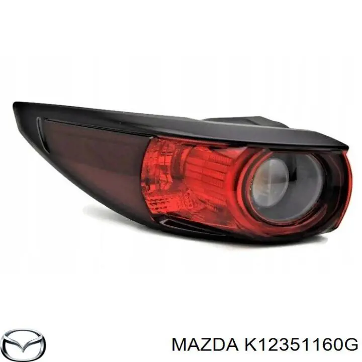 Comprar K12351160H Mazda Piloto trasero exterior izquierdo