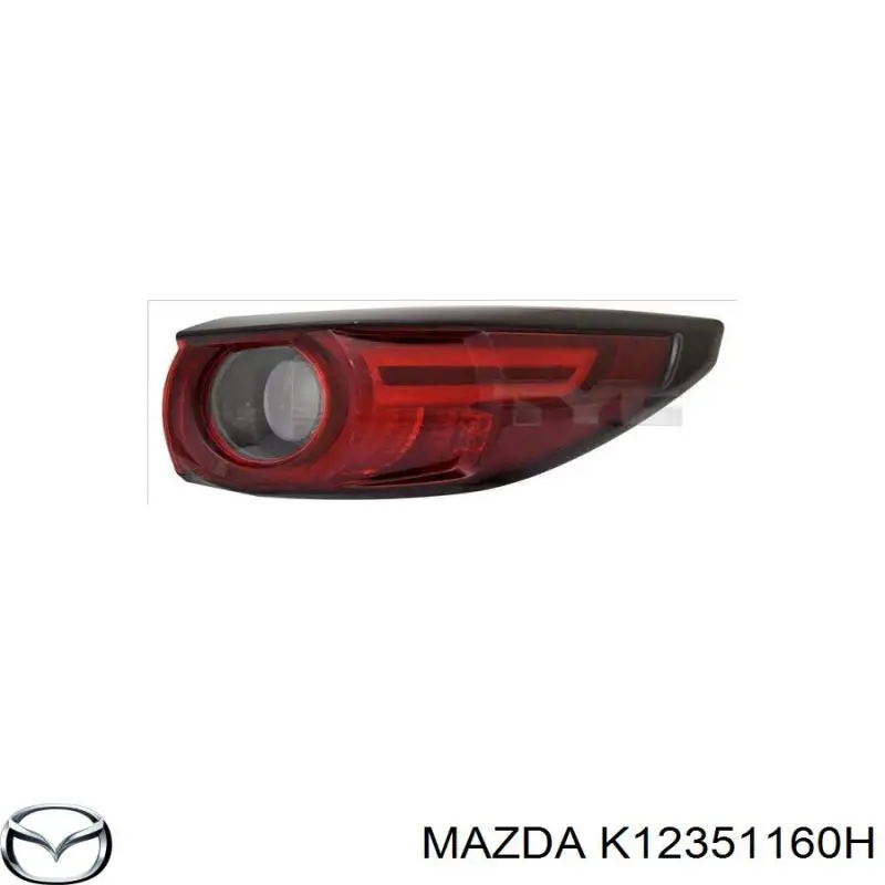Piloto trasero exterior izquierdo Mazda K12351160H precio, desde 234,57 EUR