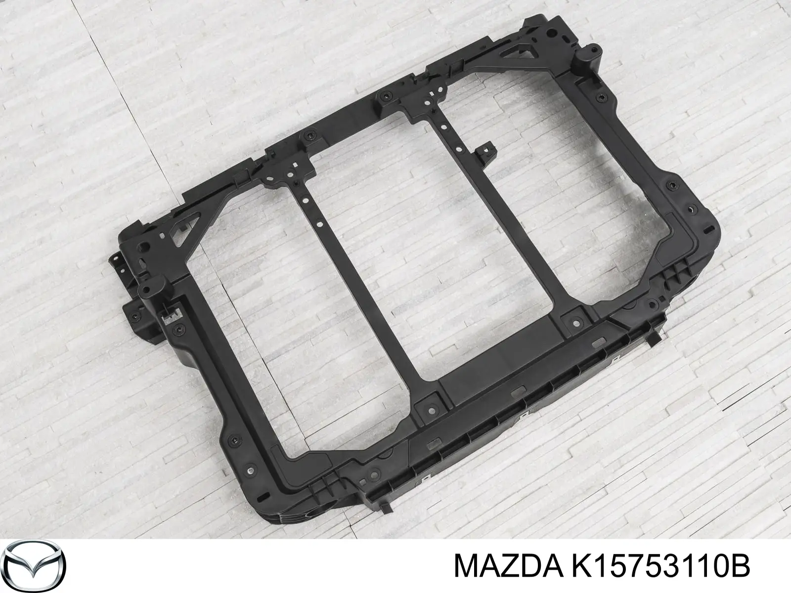 Soporte de radiador completo (panel de montaje para foco) para Mazda CX-5 (KF)