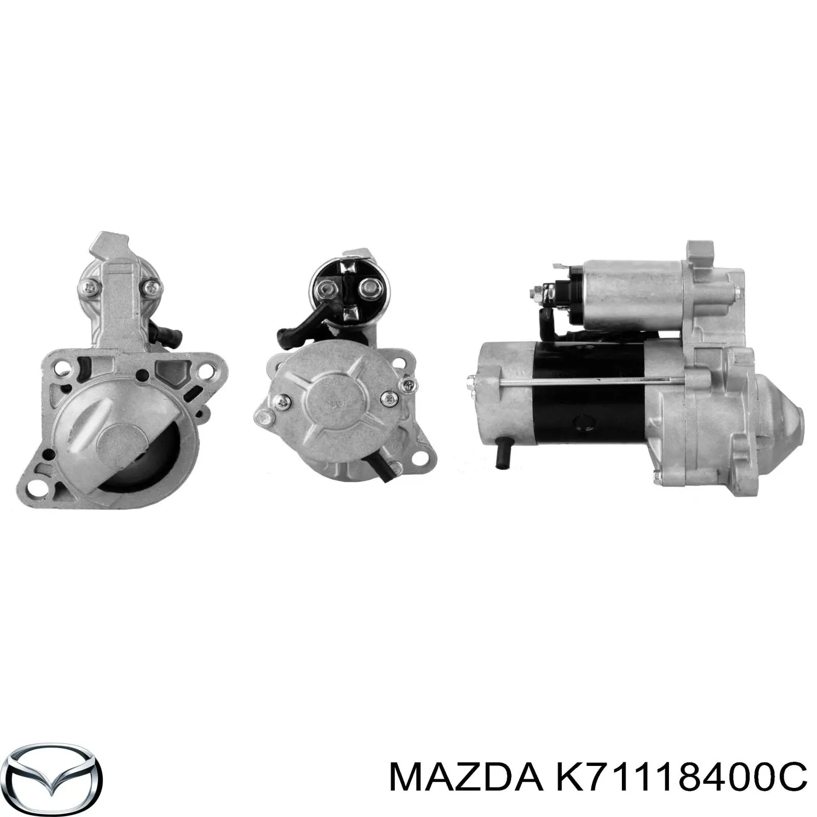 K71118400C Mazda motor de arranque