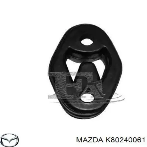 K802-40-061 Mazda soporte, silenciador
