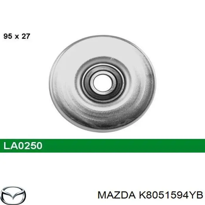 Polea tensora para Mazda 323 F V BA