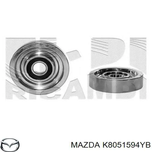 K8051594YB Mazda polea tensora correa poli v