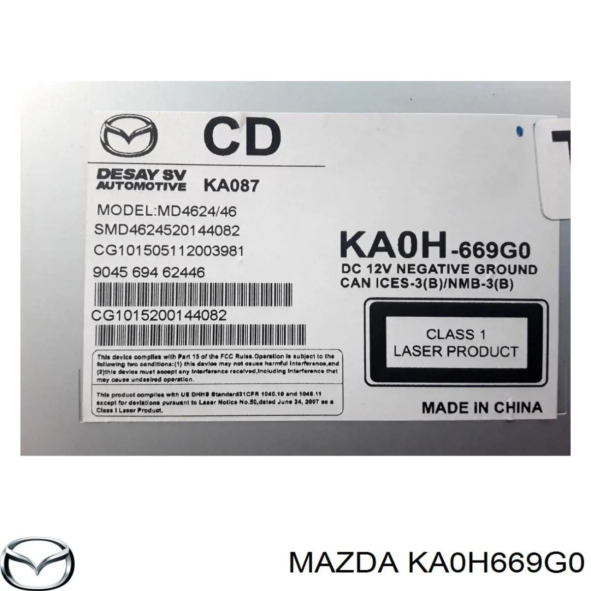  Mazda KA0H669G0 precio, desde 357,19 EUR
