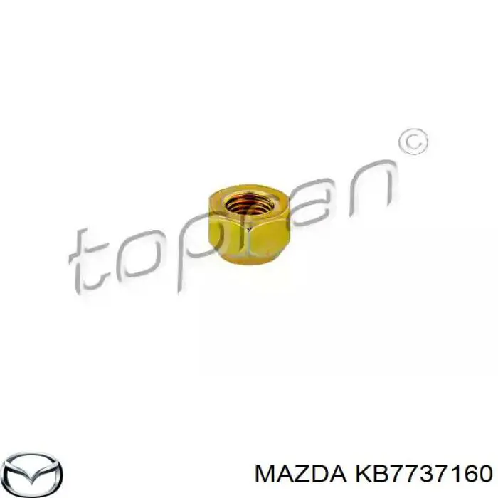 KB7737160 Mazda tuerca de rueda