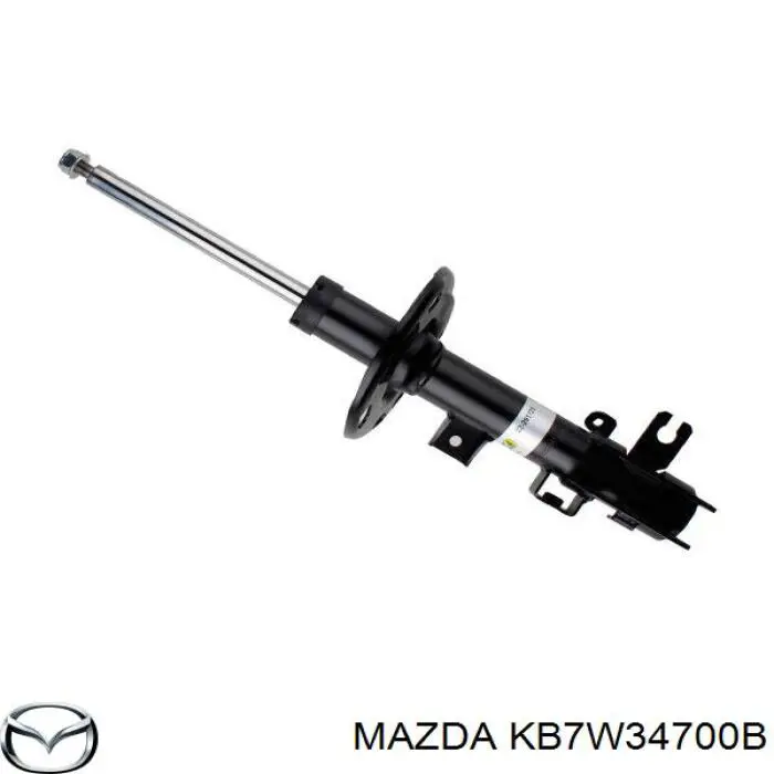 KB7W34700B Mazda amortiguador delantero derecho