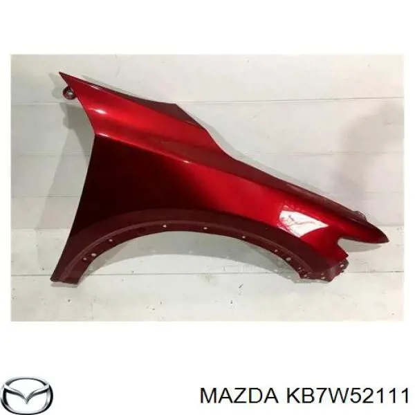 Guardabarros delanteros derecho Mazda KB7W52111 precio, desde 133,84 EUR