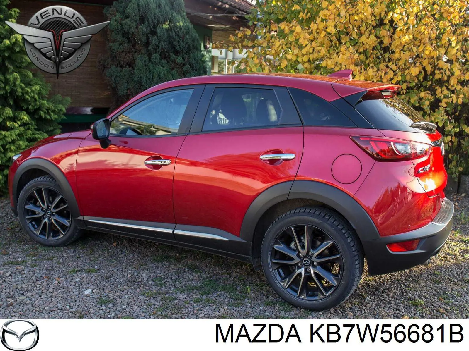 Aislamiento del Capó KB7W56681B Mazda
