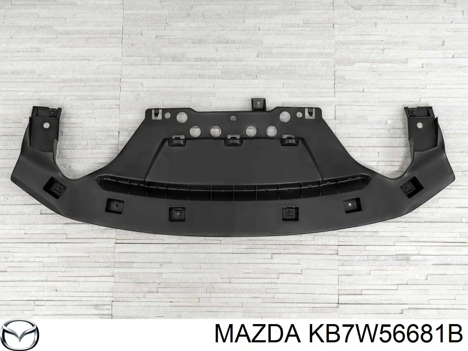 KB7W56681B Mazda Aislante de capó de motor