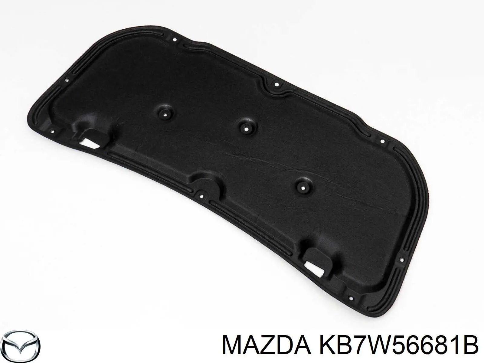 KB7W56681B Mazda Aislante de capó de motor