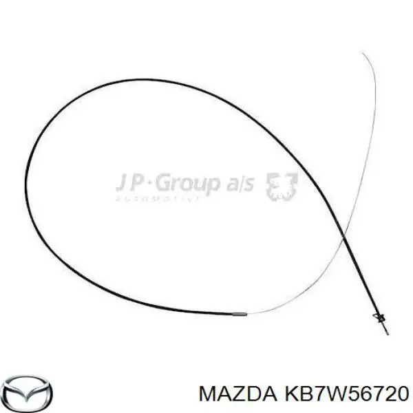 Cable de apertura de capó del motor Mazda KB7W56720 precio, desde 34,56 EUR