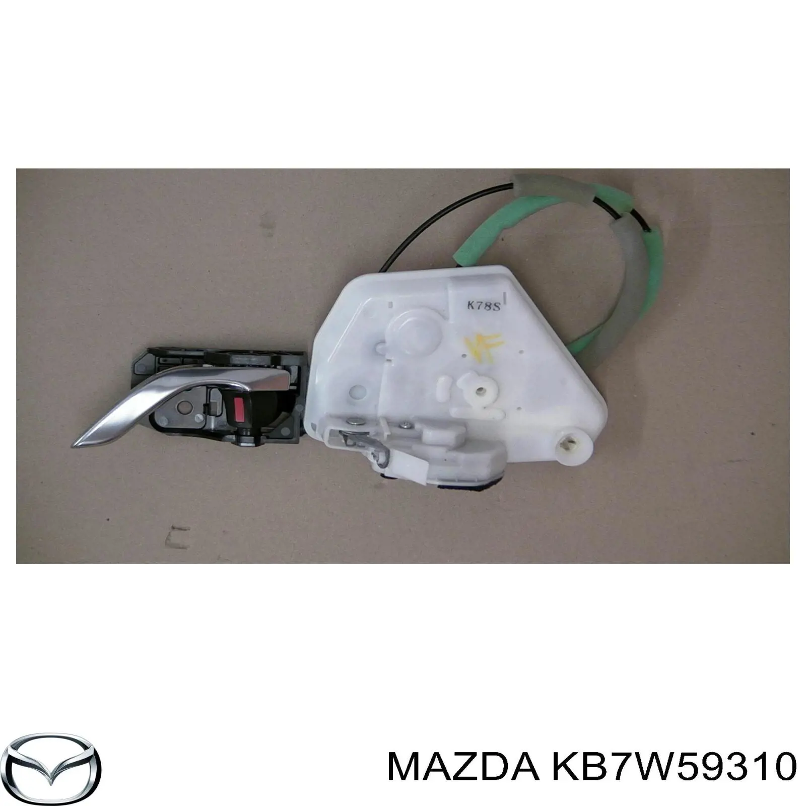 Cerradura de puerta delantera izquierda Mazda CX-5 (KF)