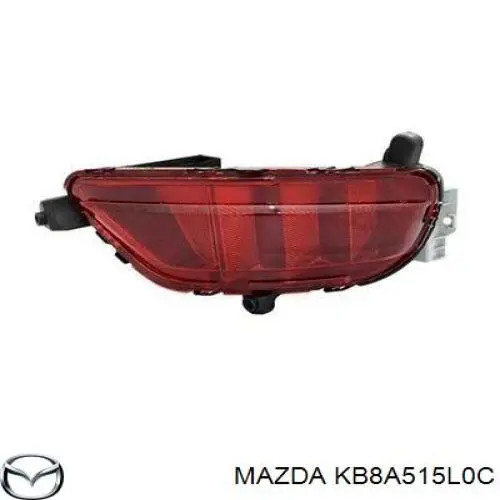 Reflector, paragolpes trasero, derecho para Mazda CX-5 (KF)