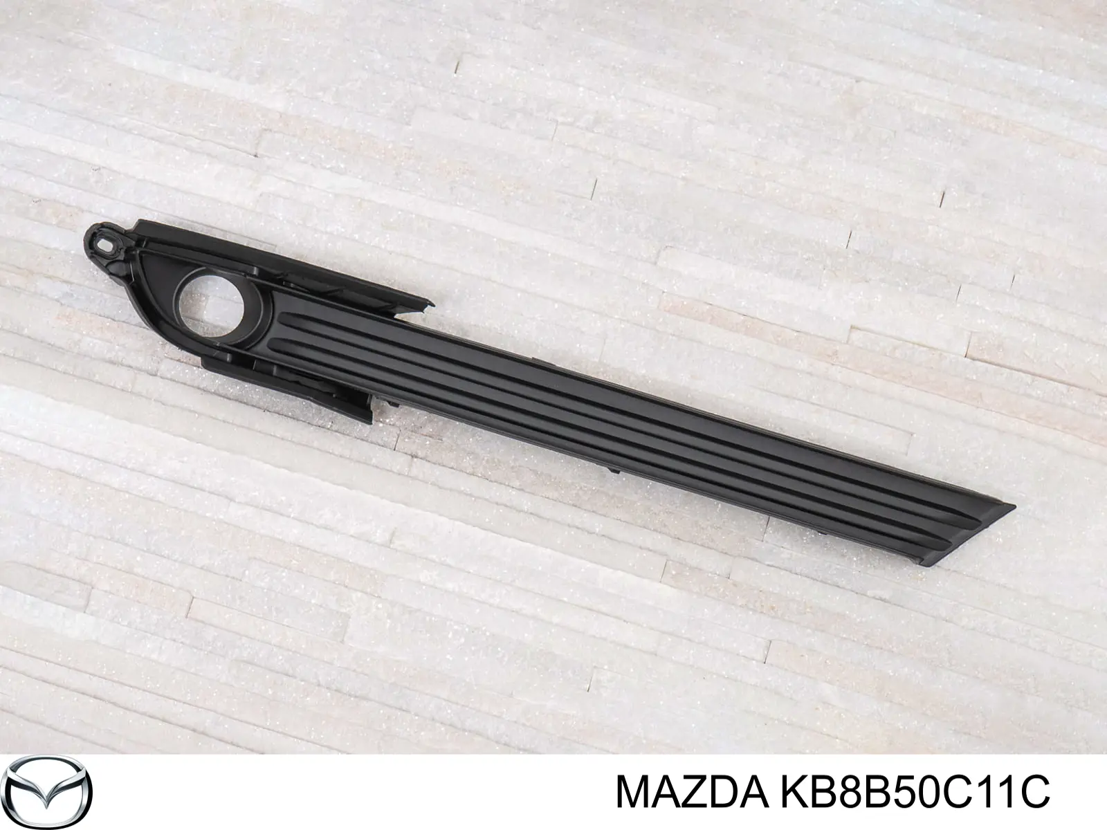 Rejilla de ventilación, parachoques trasero, derecha para Mazda CX-5 (KF)