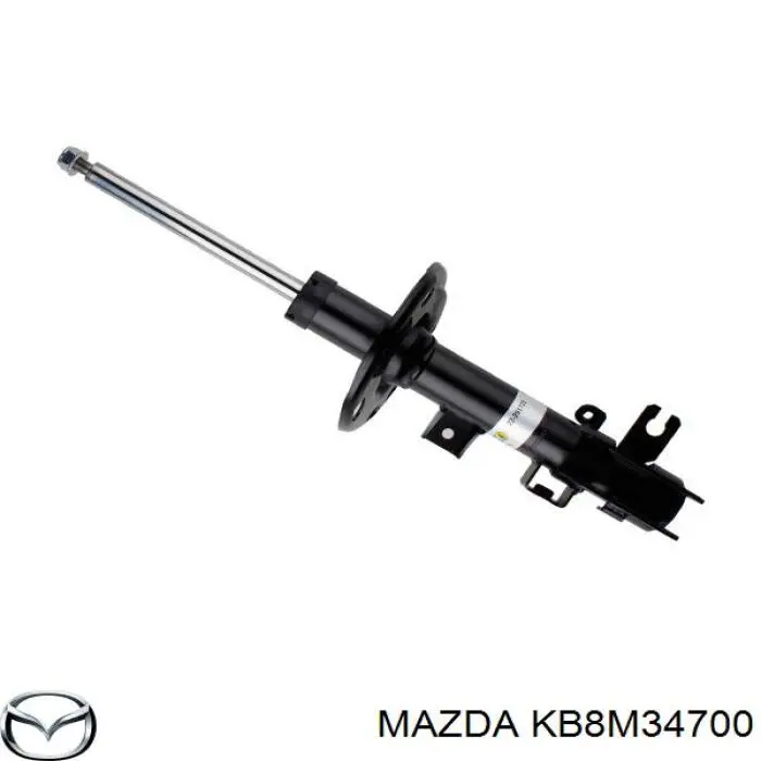 KB8M34700 Mazda amortiguador delantero derecho