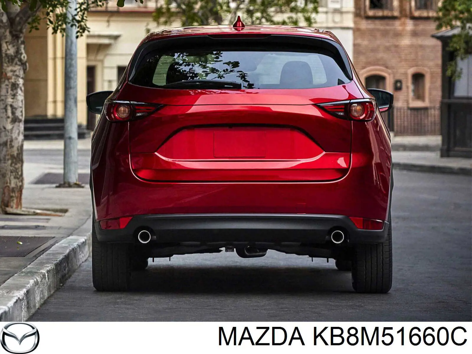 KB8M51660C Mazda Faro niebla trasero izquierdo