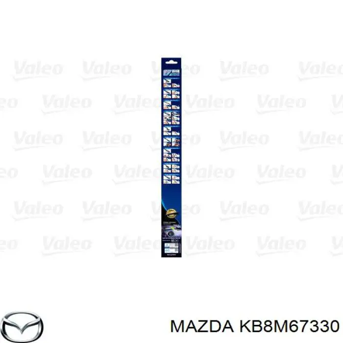 KB8M67330 Mazda Limpiaparabrisas delantera