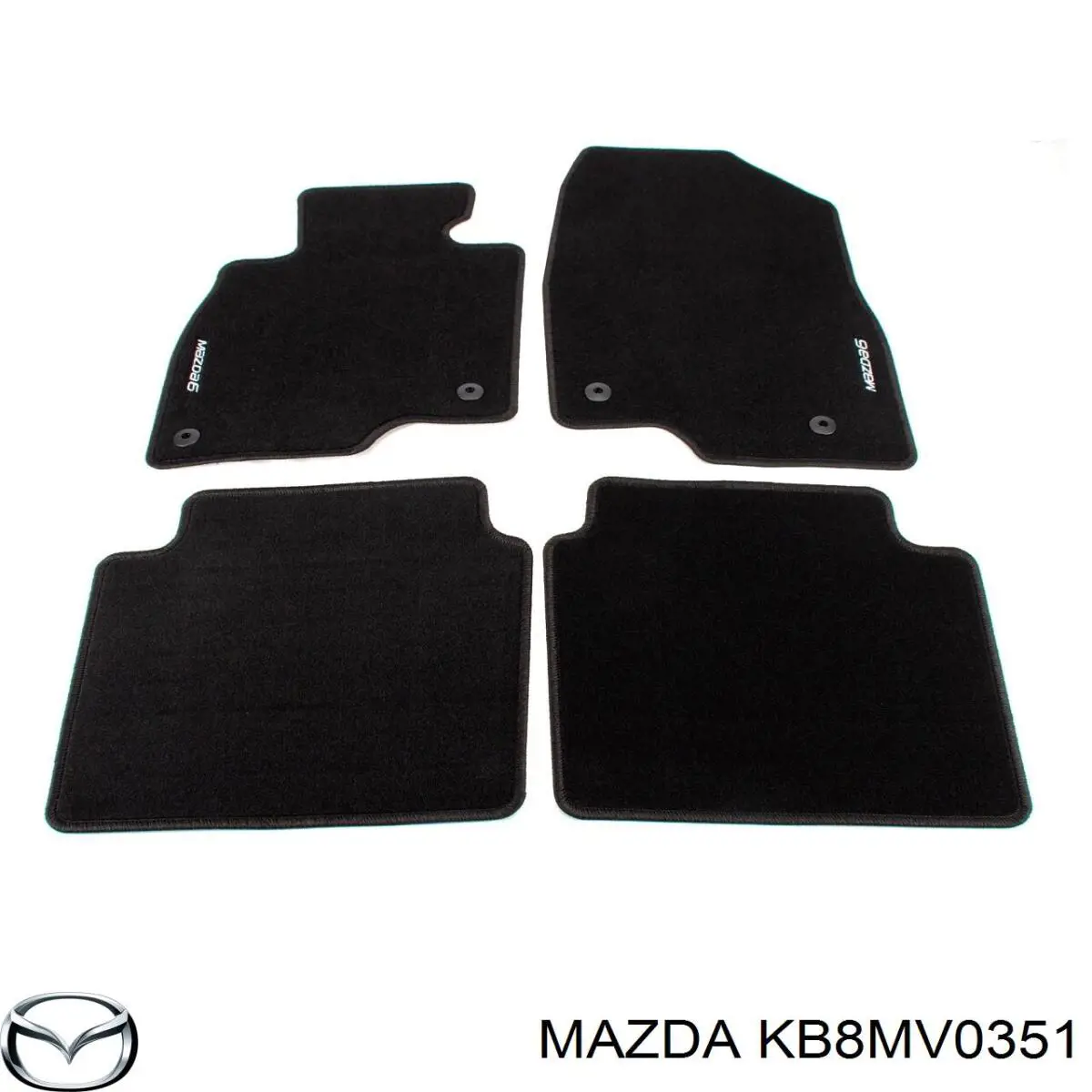 Comprar KB8MV0351 Mazda Juego de alfombrillas 