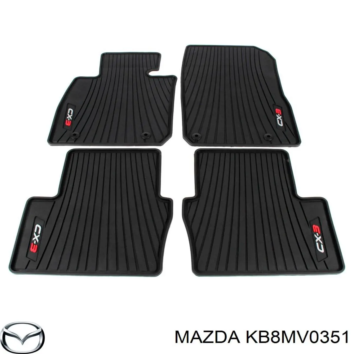 Alfombrillas KB8MV0351 Mazda