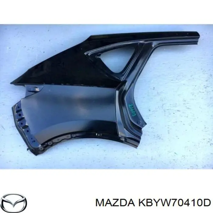 Guardabarros trasero derecho Mazda CX-5 (KF)