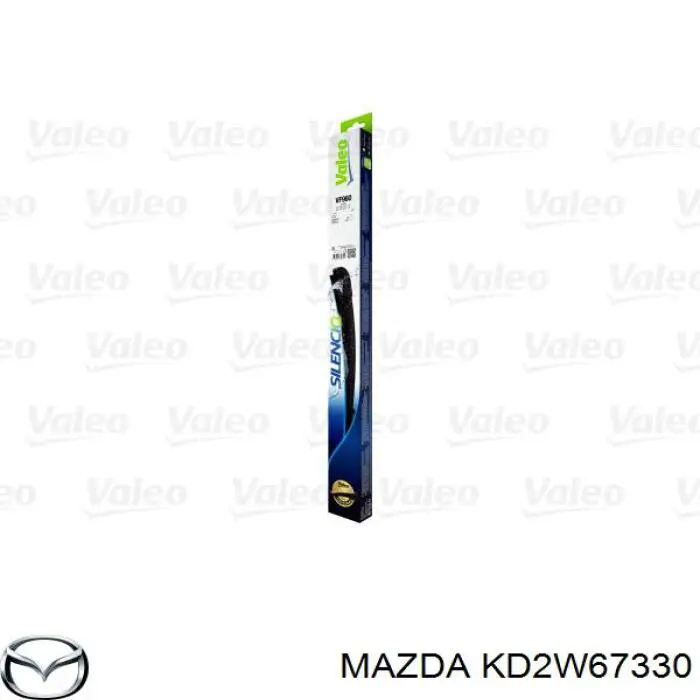 Escobilla del limpiaparabrisas del lado del pasajero Mazda KD2W67330 precio, desde 13,18 EUR