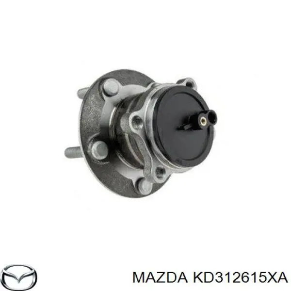 Comprar KD312615XA Mazda Cubo de rueda, Eje trasero