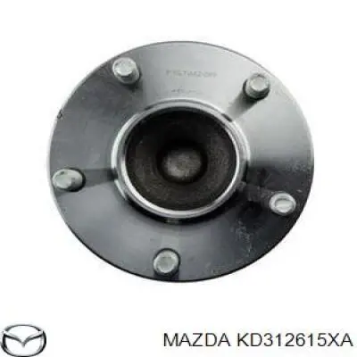 KD312615XA Mazda cubo de rueda trasero